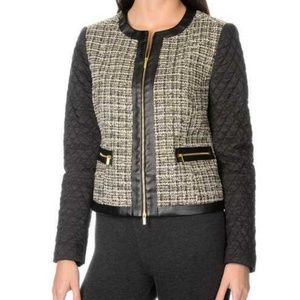 Grace Elements Quilted & Tweed Jacket
